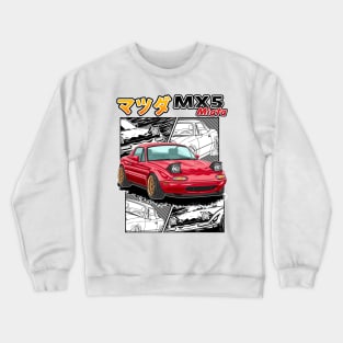 JDM Mazda MX5 Miata Crewneck Sweatshirt